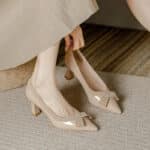 Luxurious box heel for women