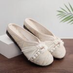 Summer Slippers for Women Old Beijing Cloth Shoes Ethnic Style - Image 5