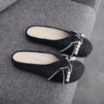 Summer Slippers for Women Old Beijing Cloth Shoes Ethnic Style - Image 3
