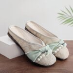 Summer Slippers for Women Old Beijing Cloth Shoes Ethnic Style - Image 6