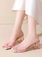 New floral print box heel - Image 5