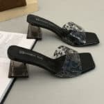 New floral print box heel - Image 7